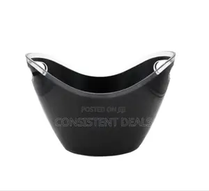 Acrylic Ice Bucket (Black)