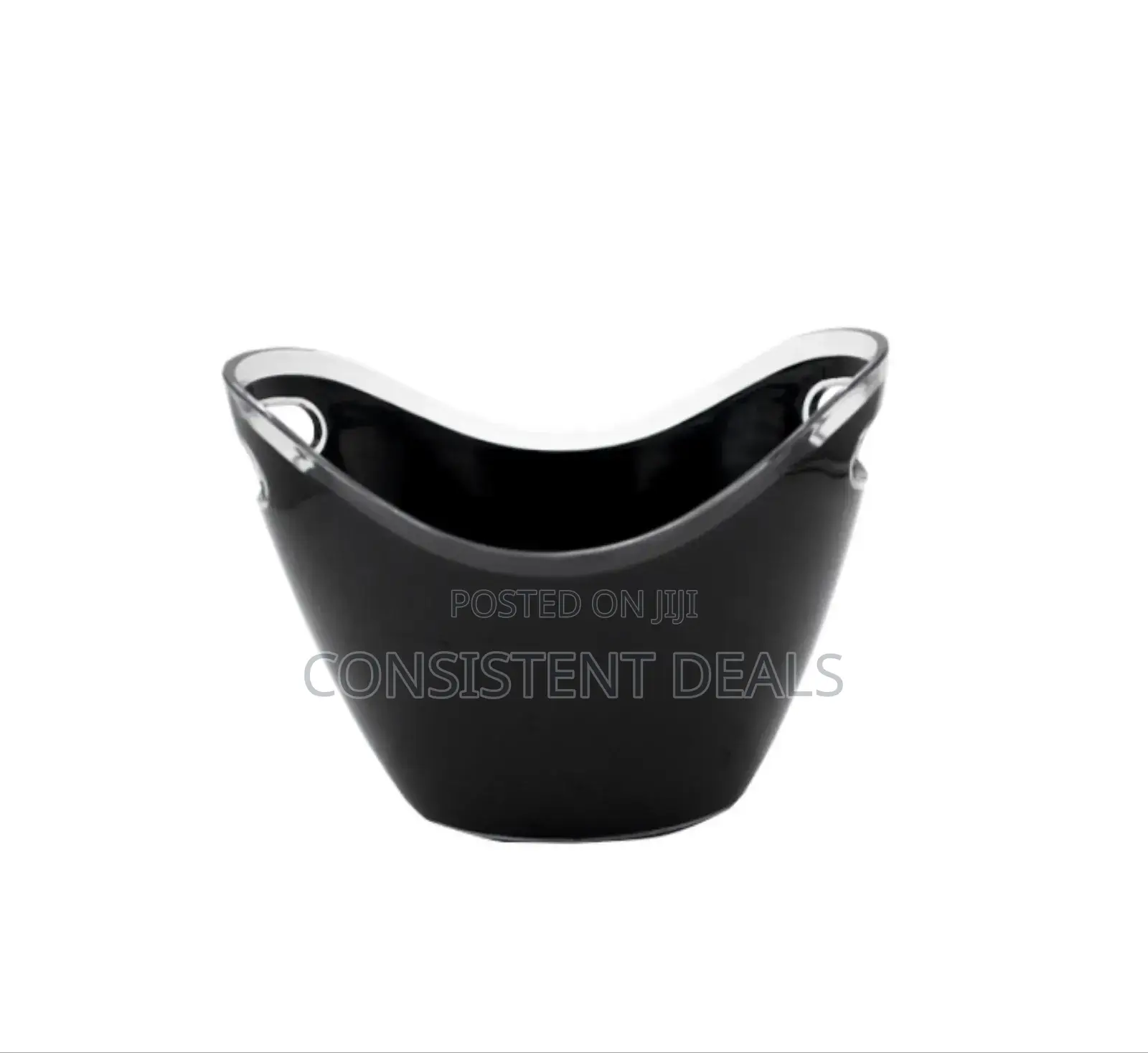 Acrylic 4l Ice Bucket ( Black)