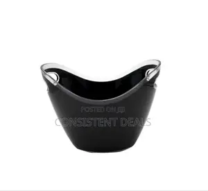 Acrylic 4l Ice Bucket ( Black)