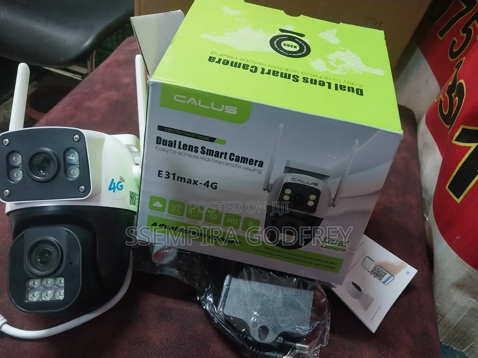 E32max 4gsolar Waterproof Dual Camera