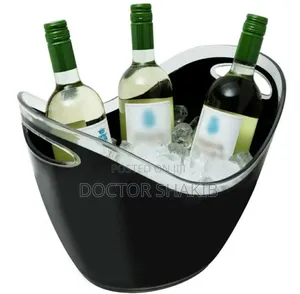 New Beaumont Plastic Wine Cooler Black 8ltrs