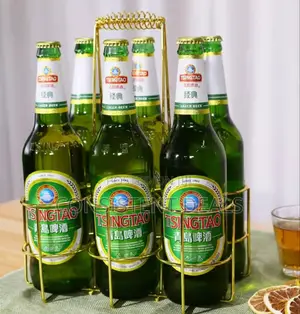 Vintage 6 Wine Bottle Carrier