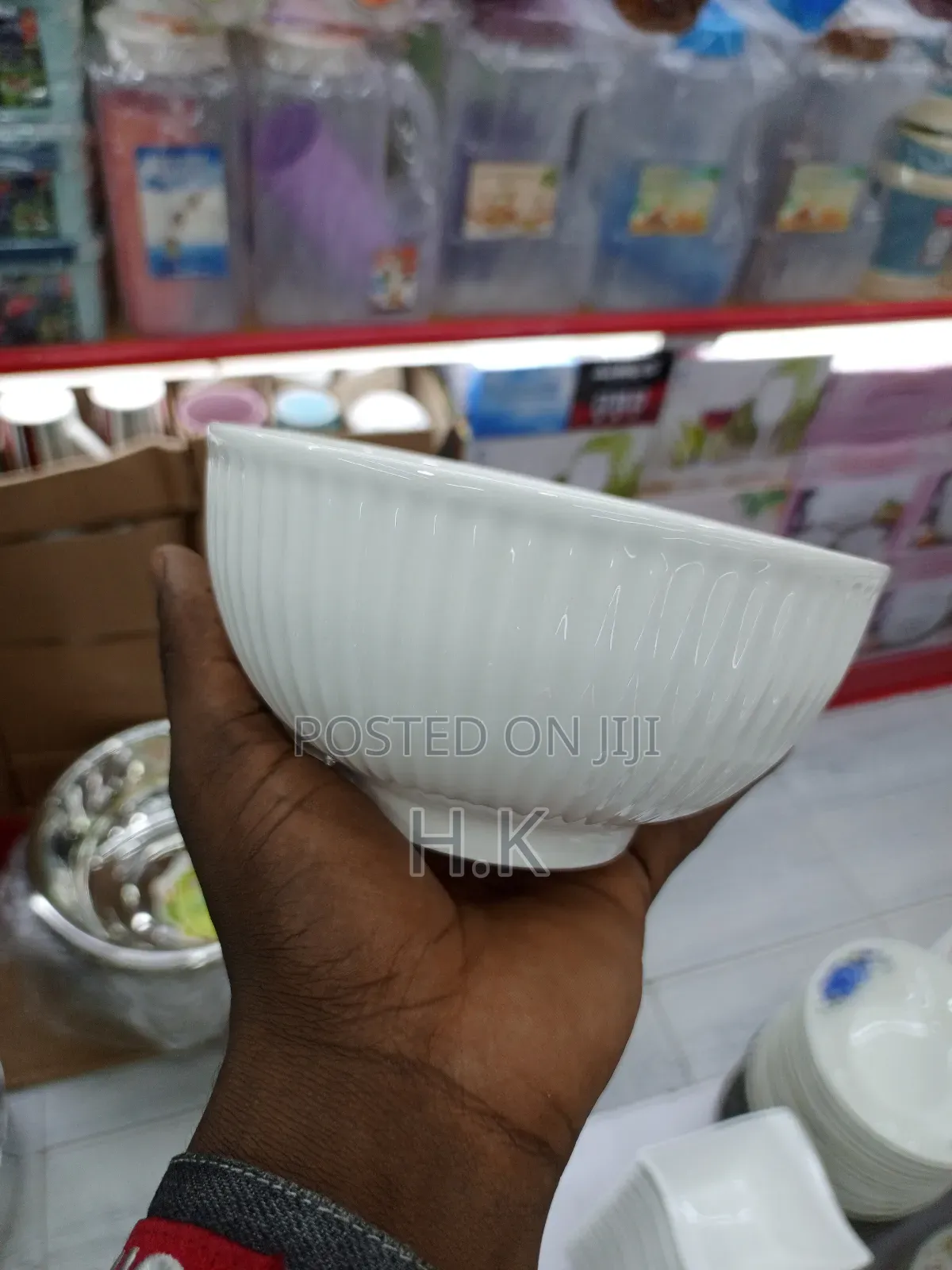 6pcs Pillivuyt Plissé White Porcelain Bowl