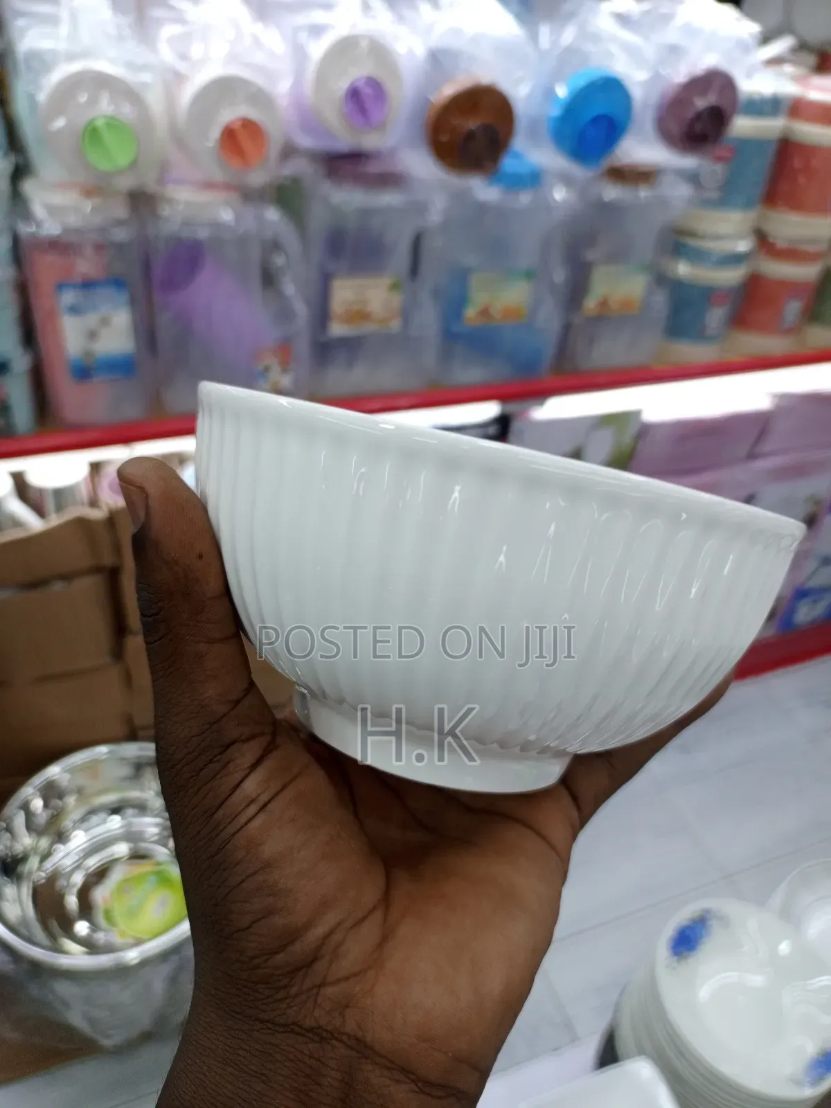 6pcs Pillivuyt Plissé White Porcelain Bowl