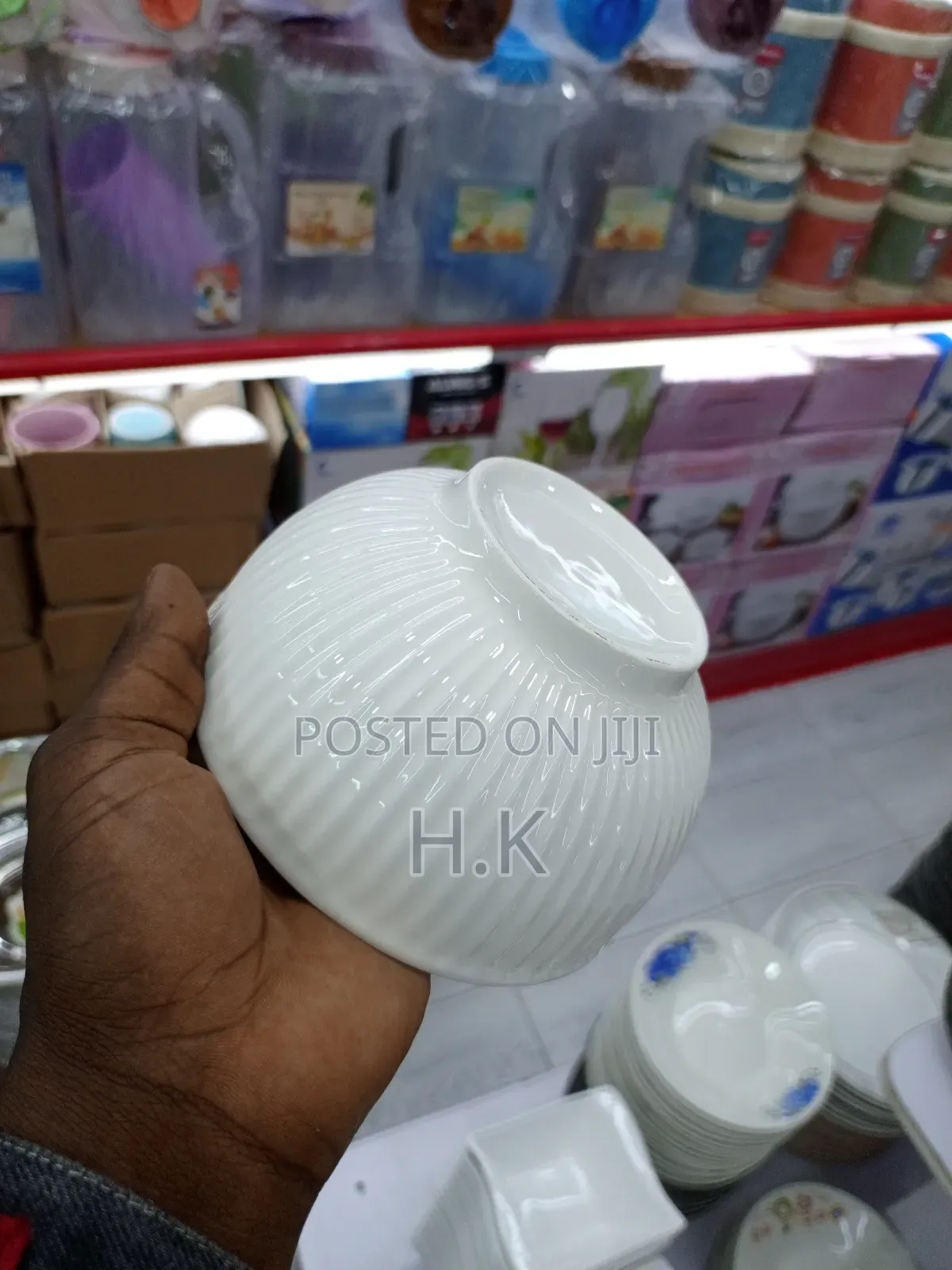 6pcs Pillivuyt Plissé White Porcelain Bowl