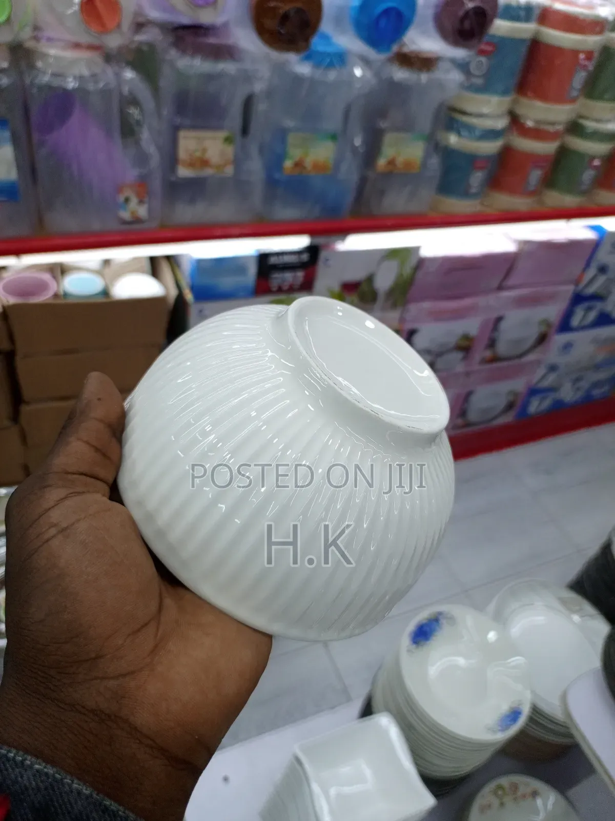 6pcs Pillivuyt Plissé White Porcelain Bowl