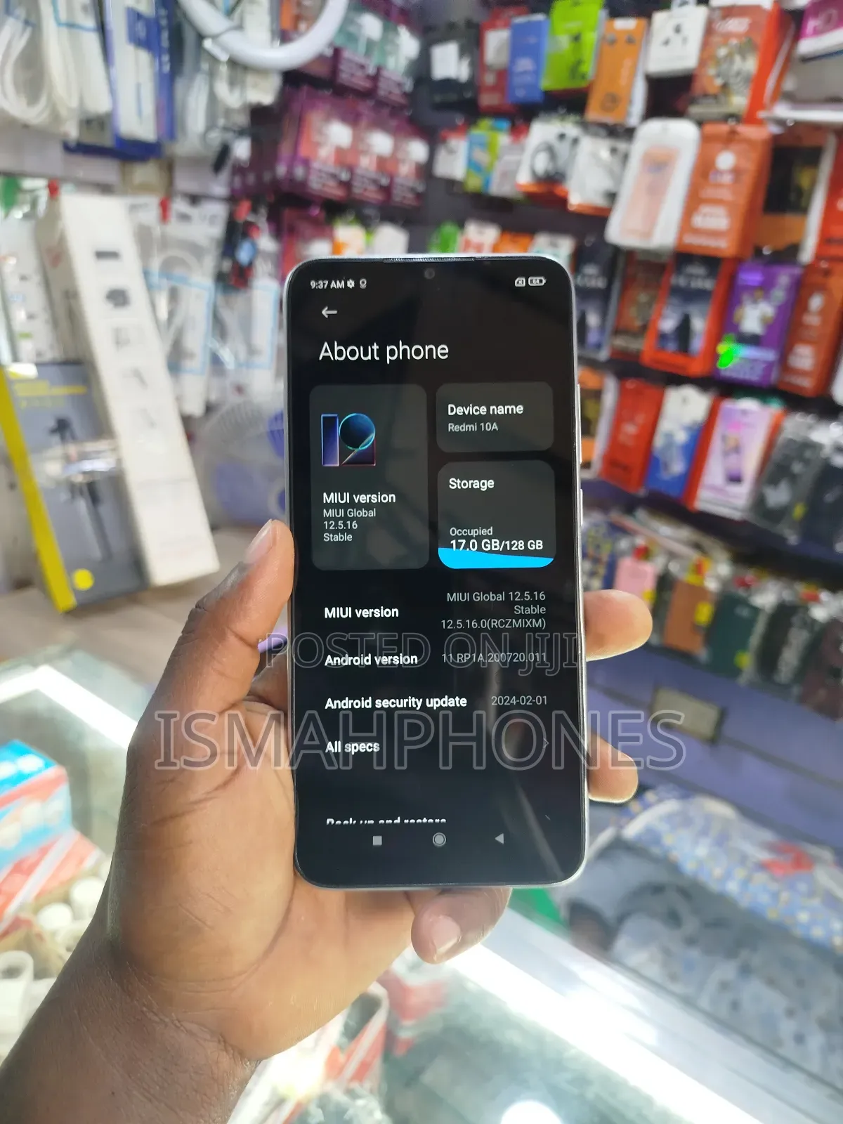 Xiaomi Redmi 10A 128 GB Gray