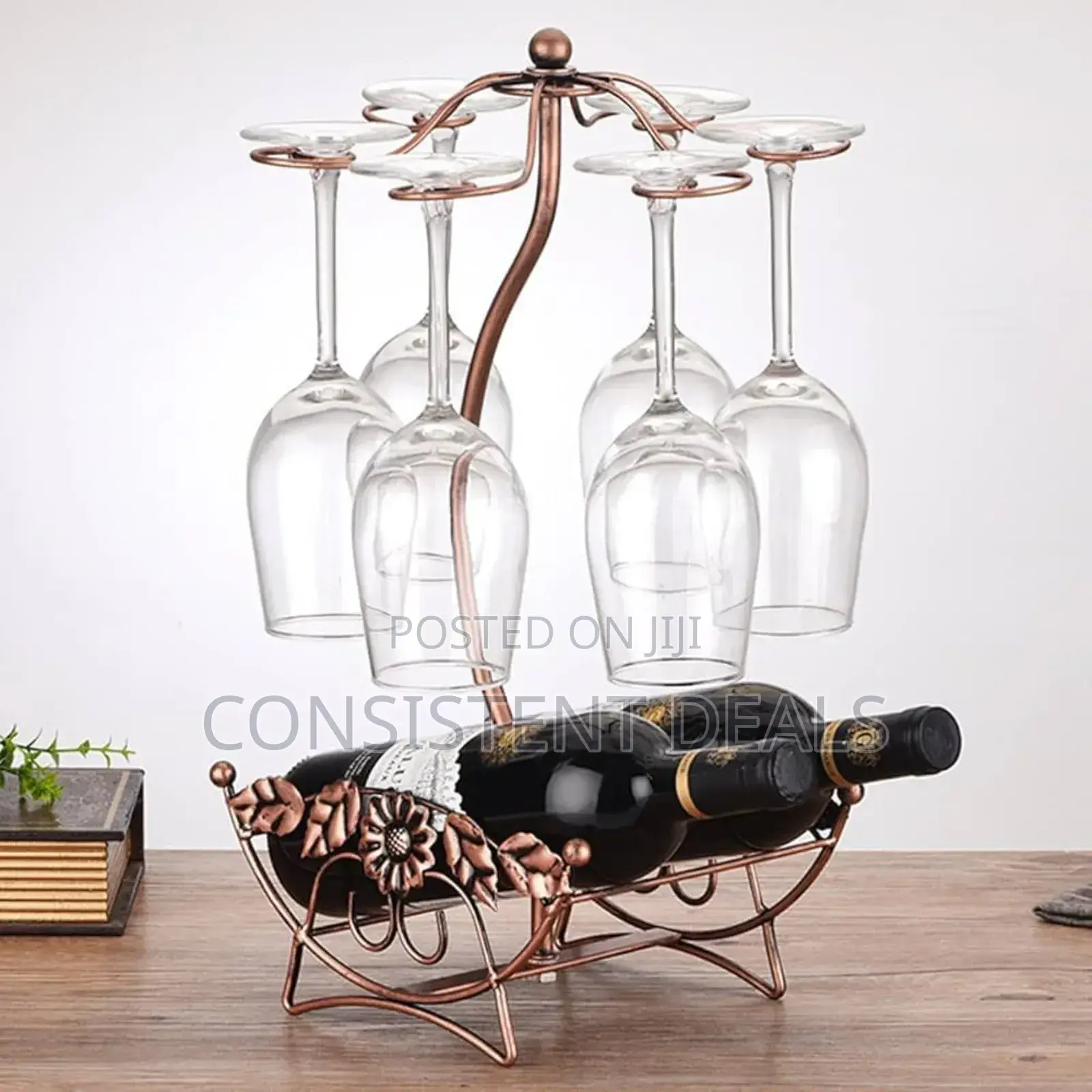 Lavish Craft Wine Glass Bottle Holder