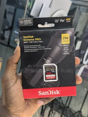 Sandisk Extreme Pro Camera Sd Card 256gb