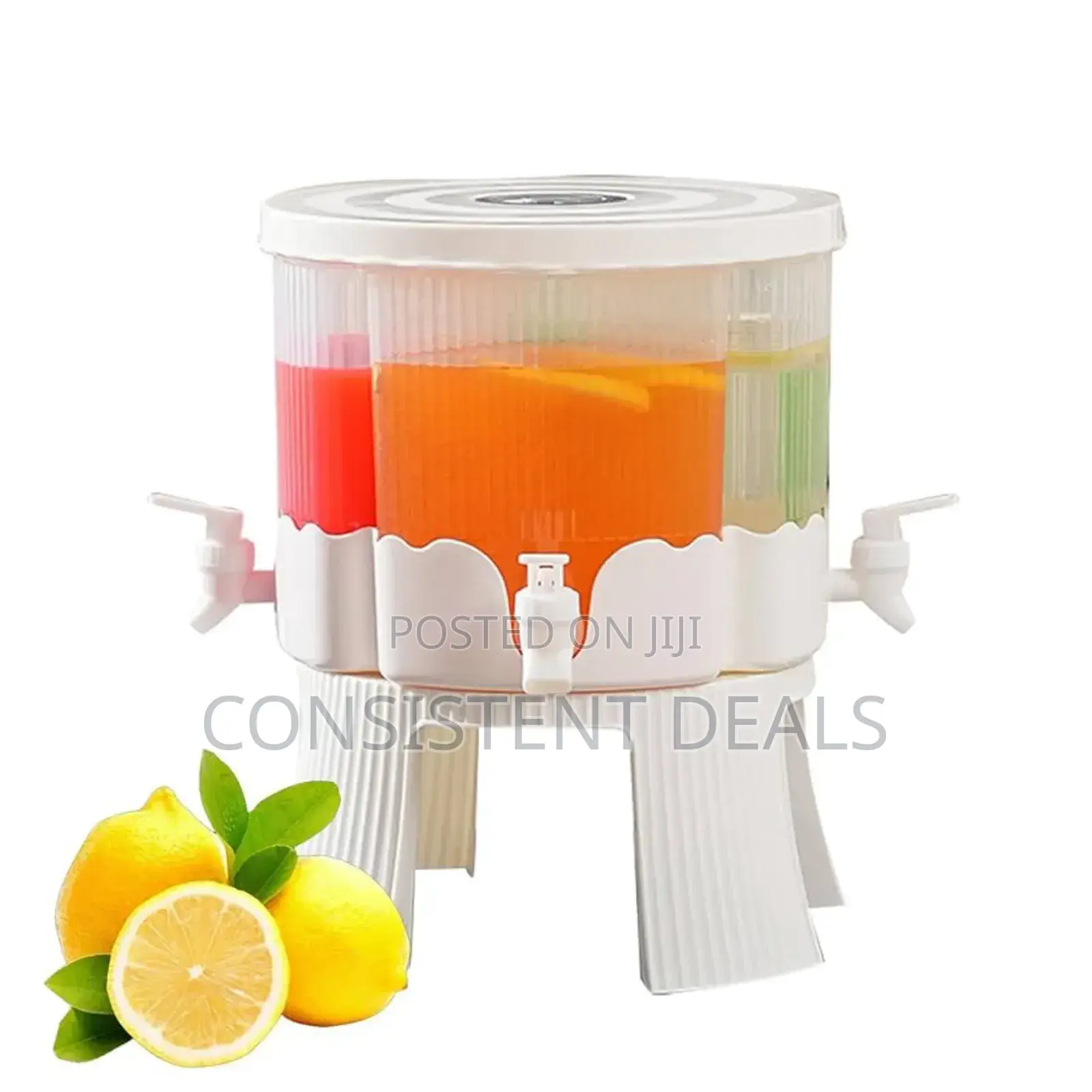 4 Grid Beverage Dispenser With Stand