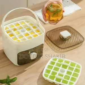 Unique Ice Maker Box With Drawer and Storage Tray