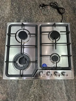 Digiwave 4 Full Gas Burner Buit In Stove Cooker 60x60cm Auto Ignition