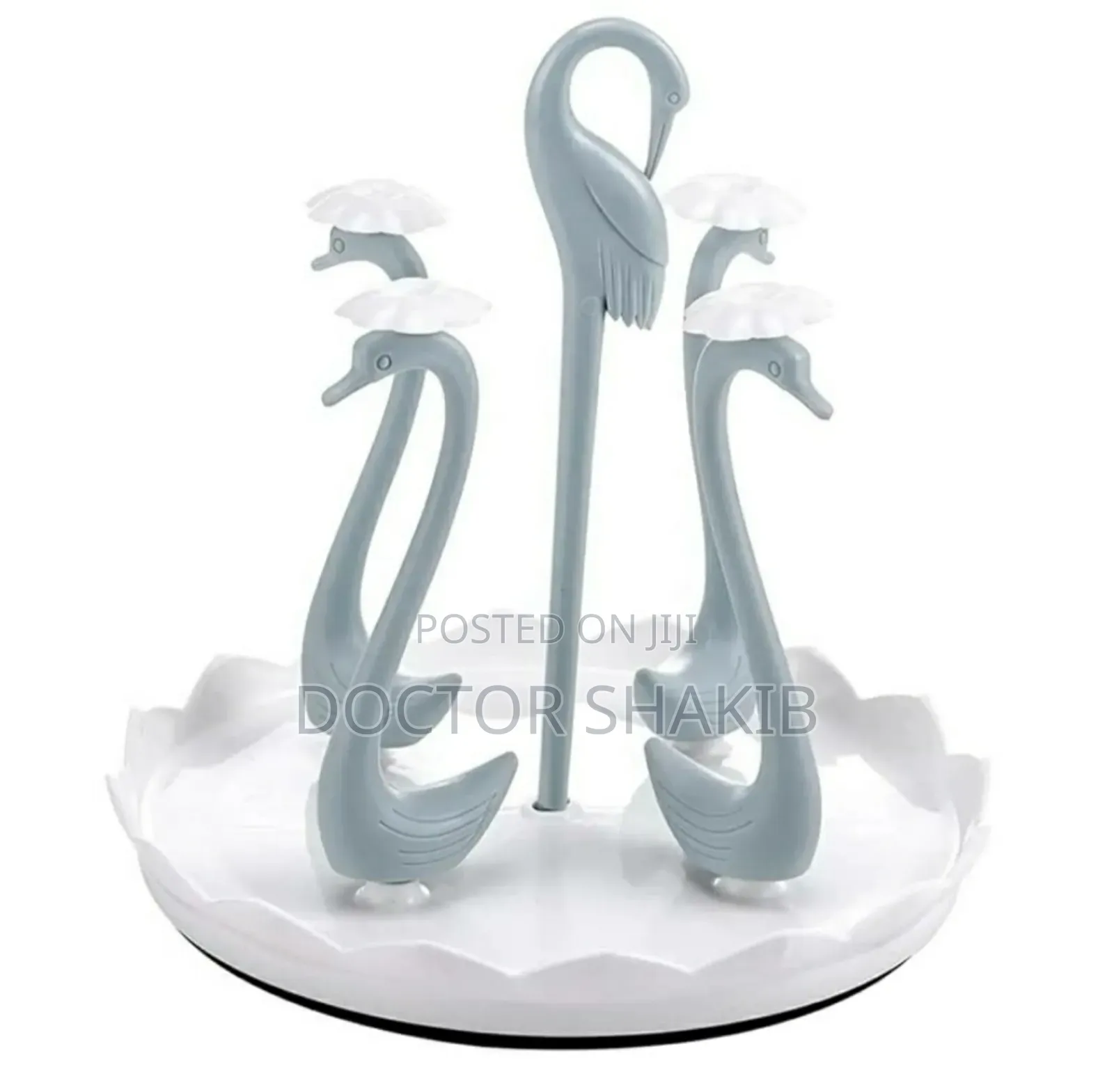 Brand New Zerodis Swan Cup Holder With Rotating Drip Tray