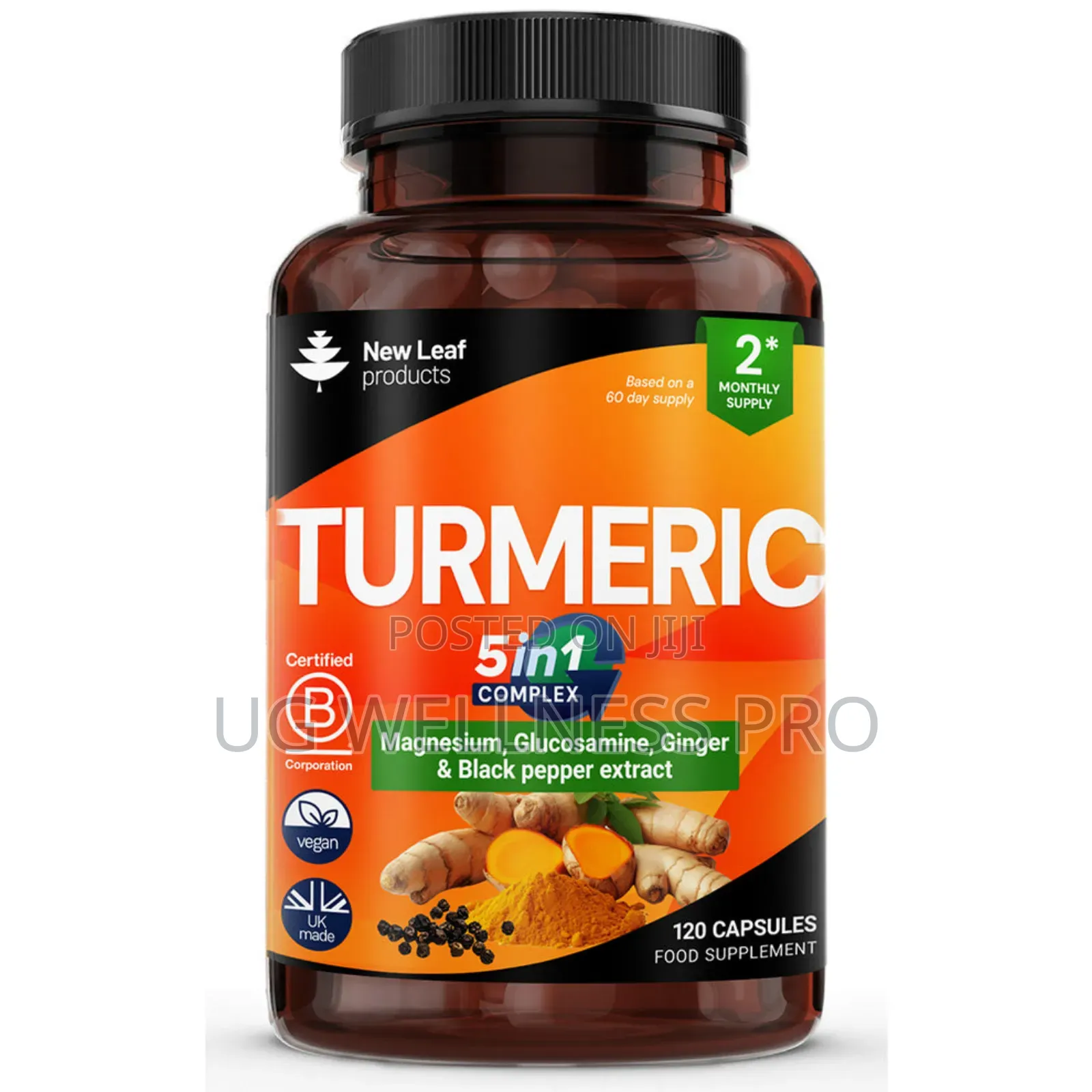 Turmeric 5in1 Complex Capsules 2 Month Supply