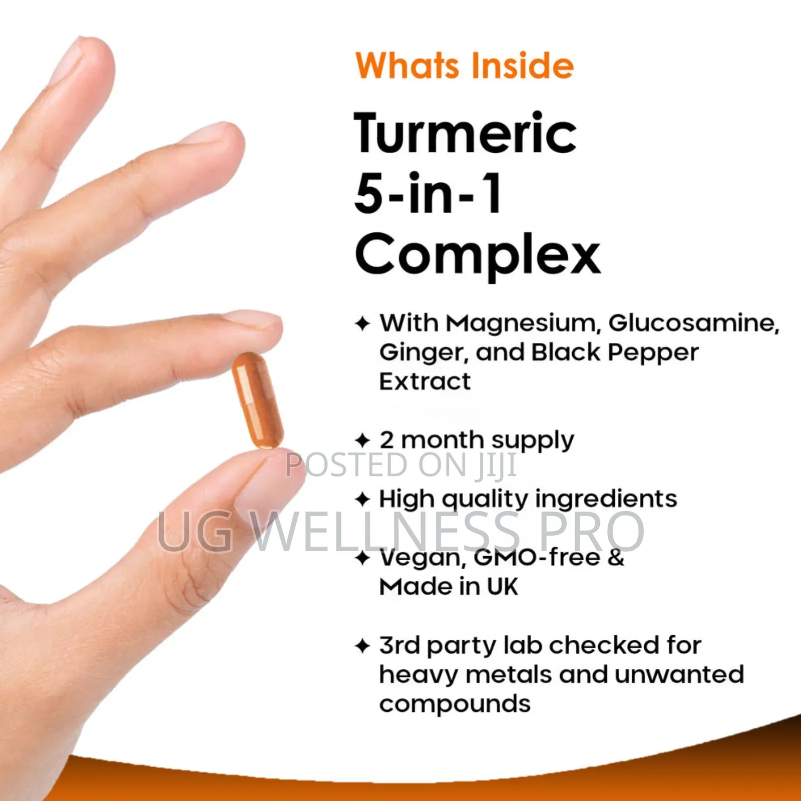 Turmeric 5in1 Complex Capsules 2 Month Supply