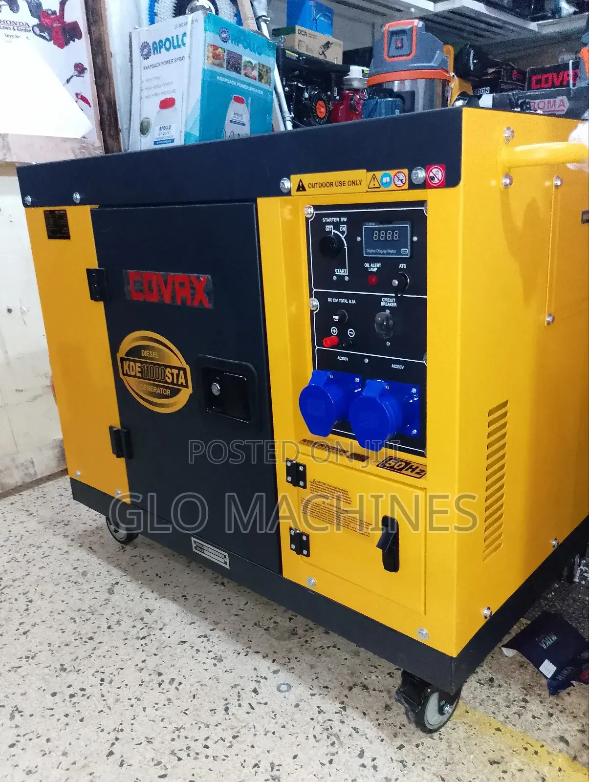 10kva Silent Diesel Generator Covax