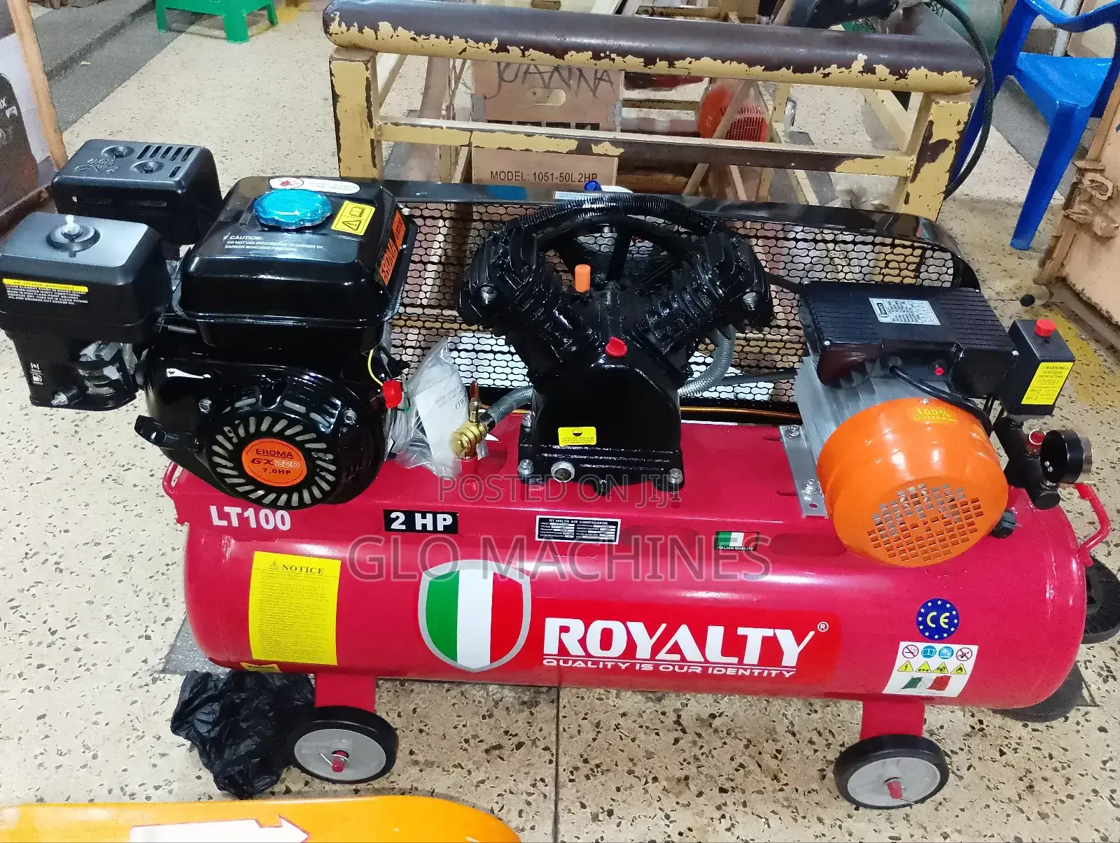 Double Function 100l Compressor