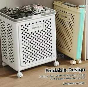 Unique Foldable Plastic Laundry Basket