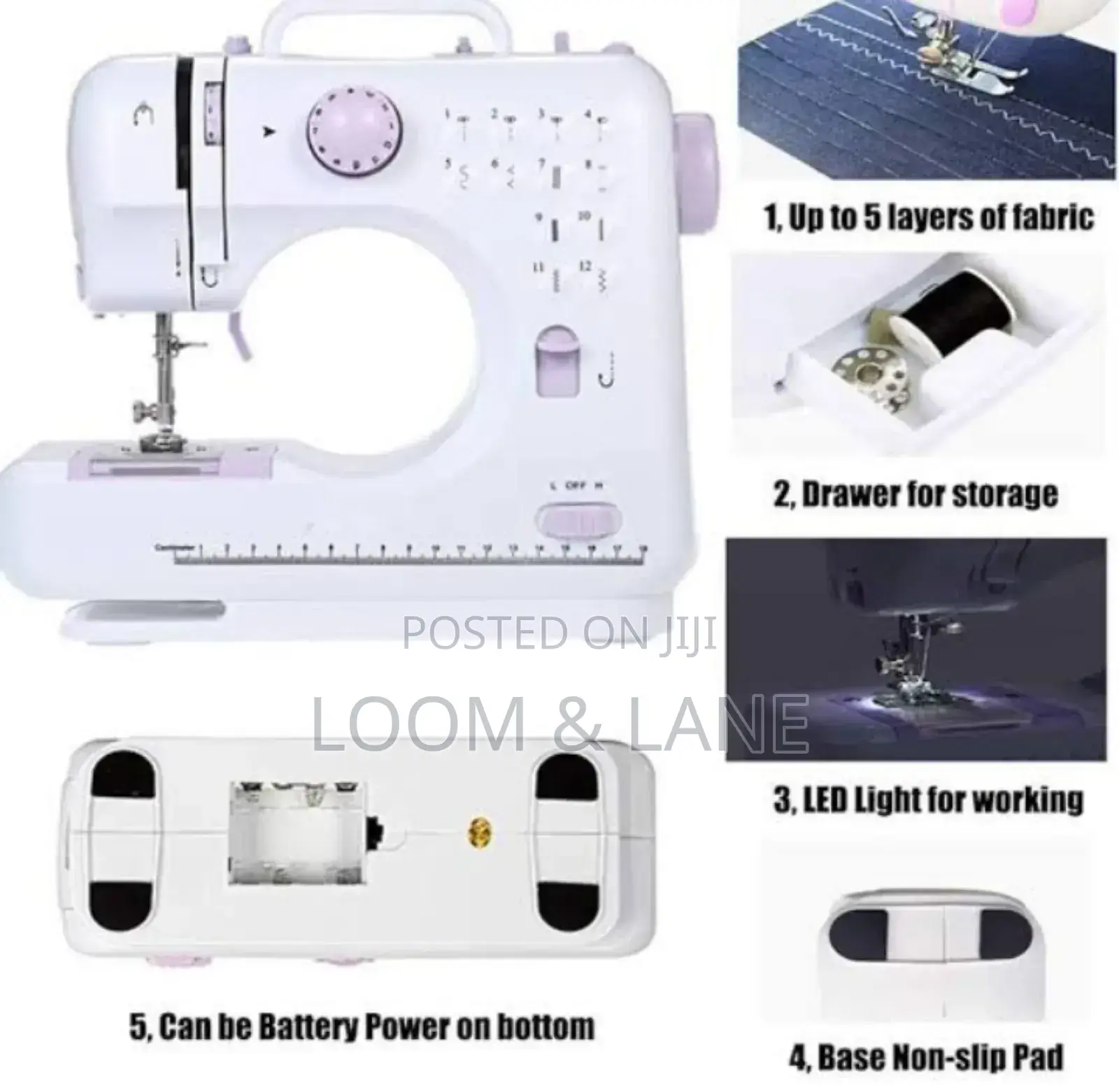 Multi-Functional Mini Household Sewing Machine