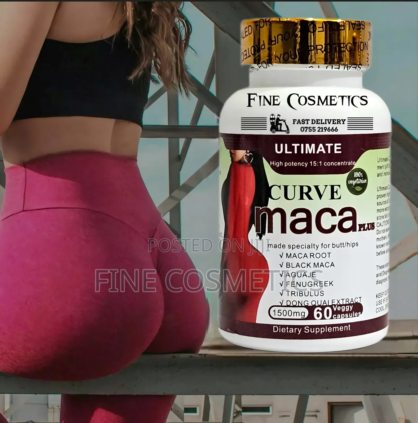 Wholesale Only | Ultimate Curve Maca Plus Hip/Butt Enlargement 60pills