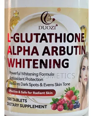 L-glutathione Alpha Arbutin Powerful Whitening 100tablets Pills Duozi