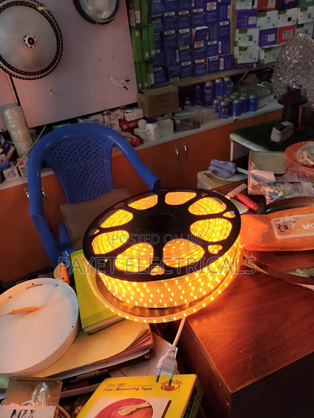 Modern Goldish Strip Light 50mtrs