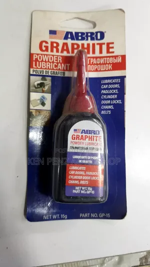 Abro Graphite Powder Lubricant for Unlocking Car Doors and Padlocks