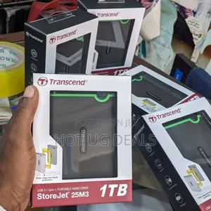 Transcend 1tb Usb 3.0 External Hard Drive - Black
