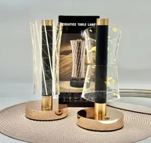 Nordic Simple Minimalist Rechargeable Golden Lamp