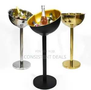 Outdoor 12l Champagne Floor Ice Bucket