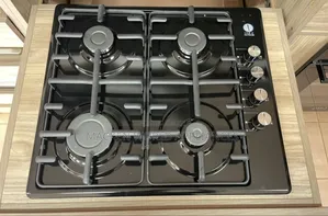 Iqra Built-in Gas Hob Iq-Kh4002 – 60cm, 4 Gas Burners, Auto Ignition