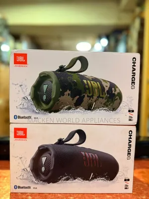 JBL Charge 6 - Portable Waterproof Drop-Proof Bluetooth Speaker, Al