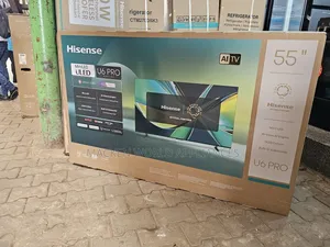 Hisense 55 Minled Uled Al Smart U6 Pro