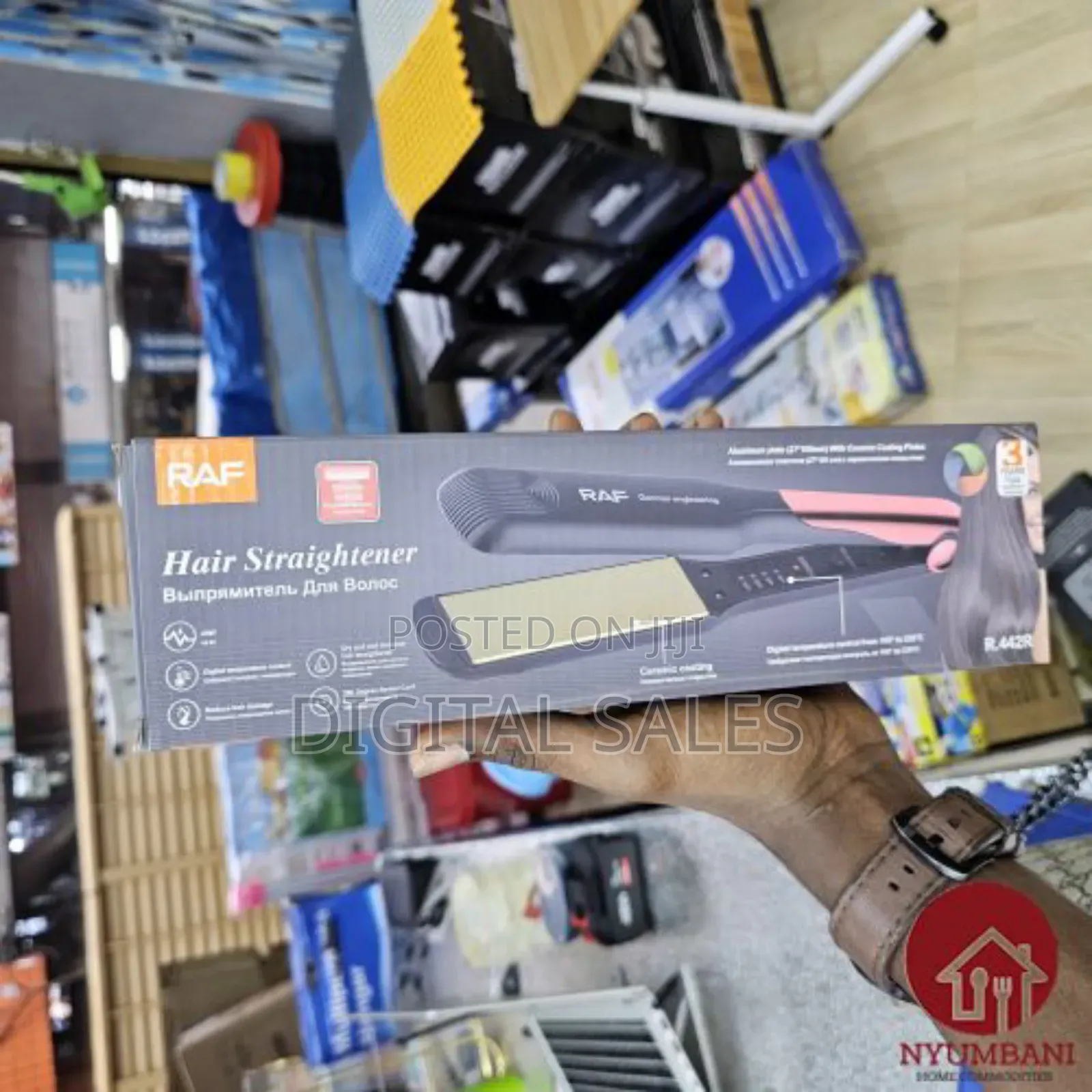 Electric Raf Hair Iron