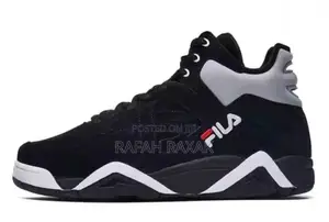 Original Men’S Black Fila The Cage Basketball Sneakers