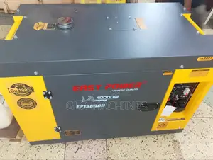 10kva Silent Diesel Generator Easy Power Yellow and Black Color