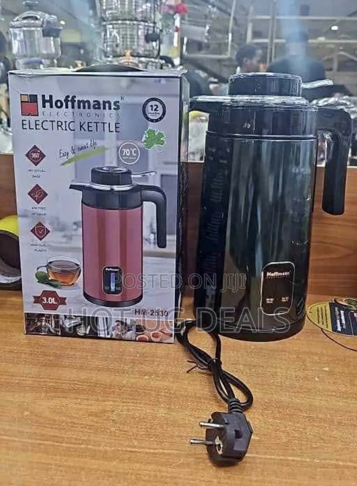 Hoffmans 3l Kettle/Flask - 2000w