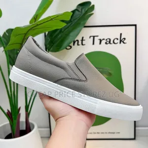 Sole White, Gary Color Man's Sneakers
