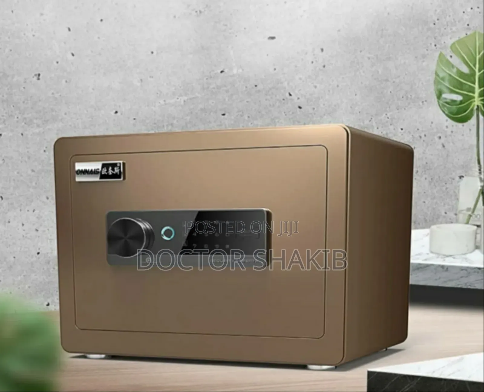 Strong Onais Fingerprint And Digital Lock Safe