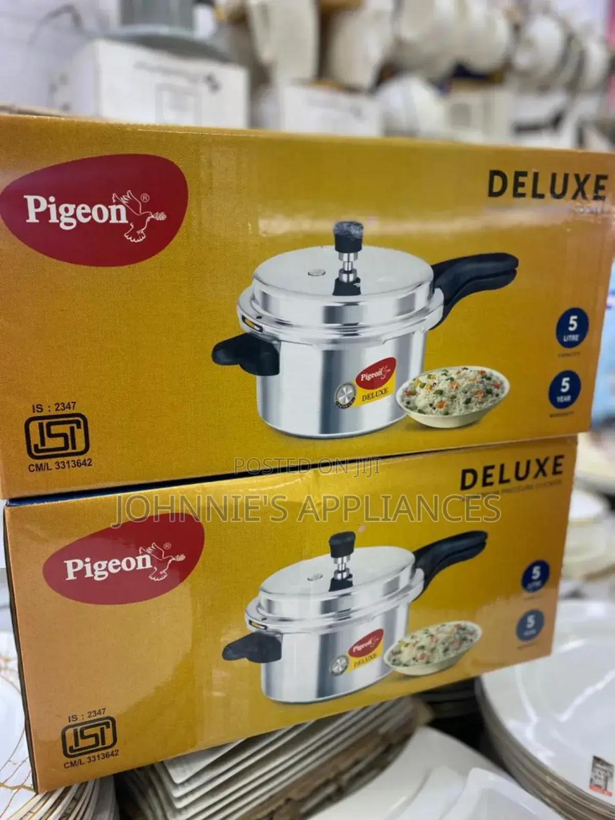 Pigeon Delux Pressure Cooker 5l