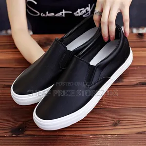 Sk Black/White Sole Sneakers for Man's