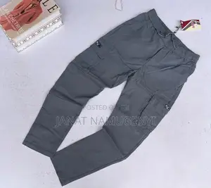 Rm Gray Cargo Pants