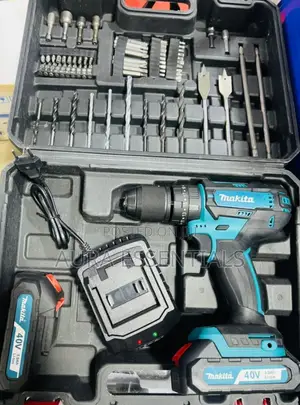 Makita 40v Max XGT Cordless Hammer Driver Drill Kit