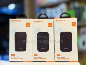 Porodo 4g Lte Mifi, Wifi 6 Pocket Router