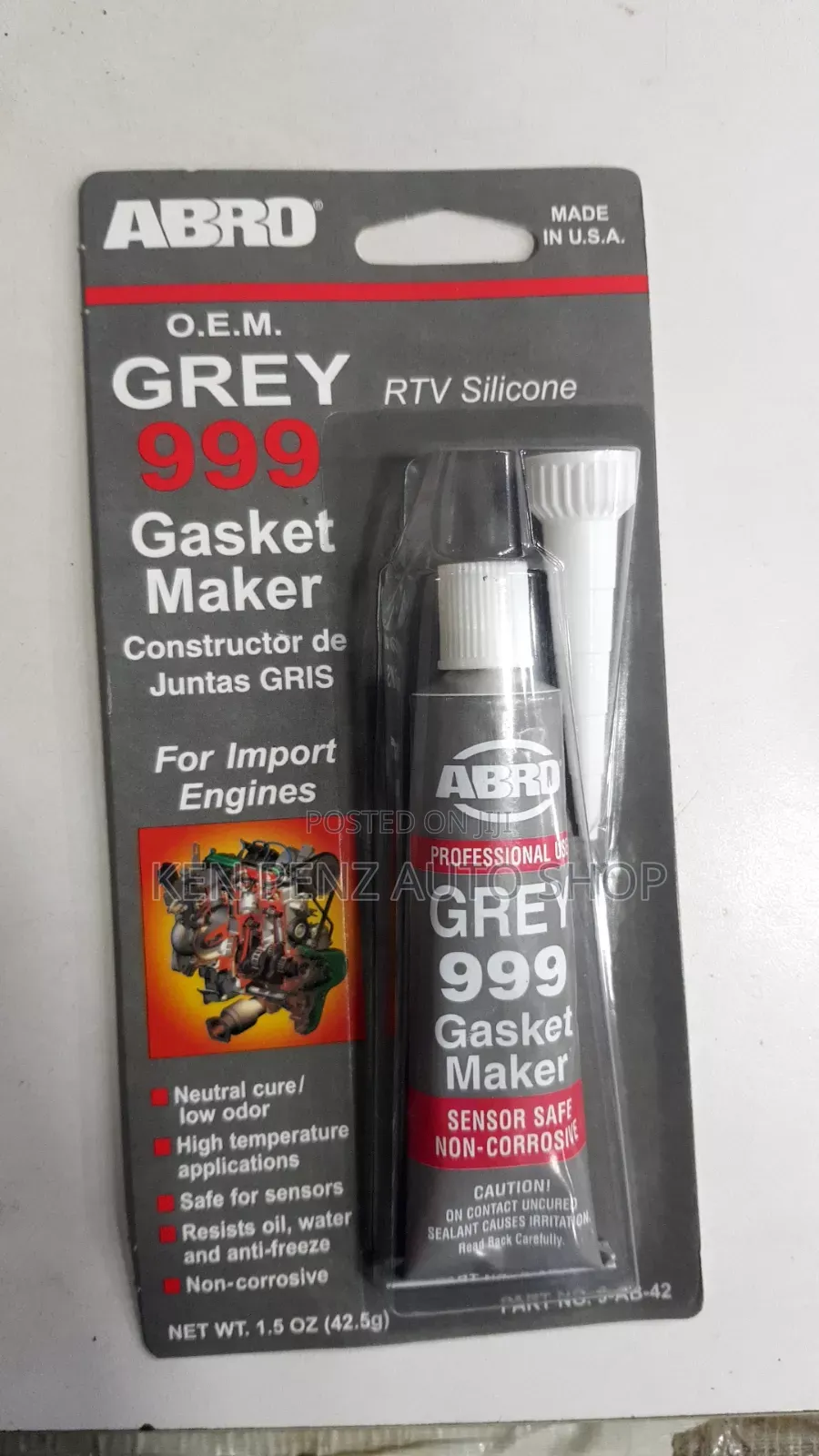 Abro Car Gasket Maker Silicon