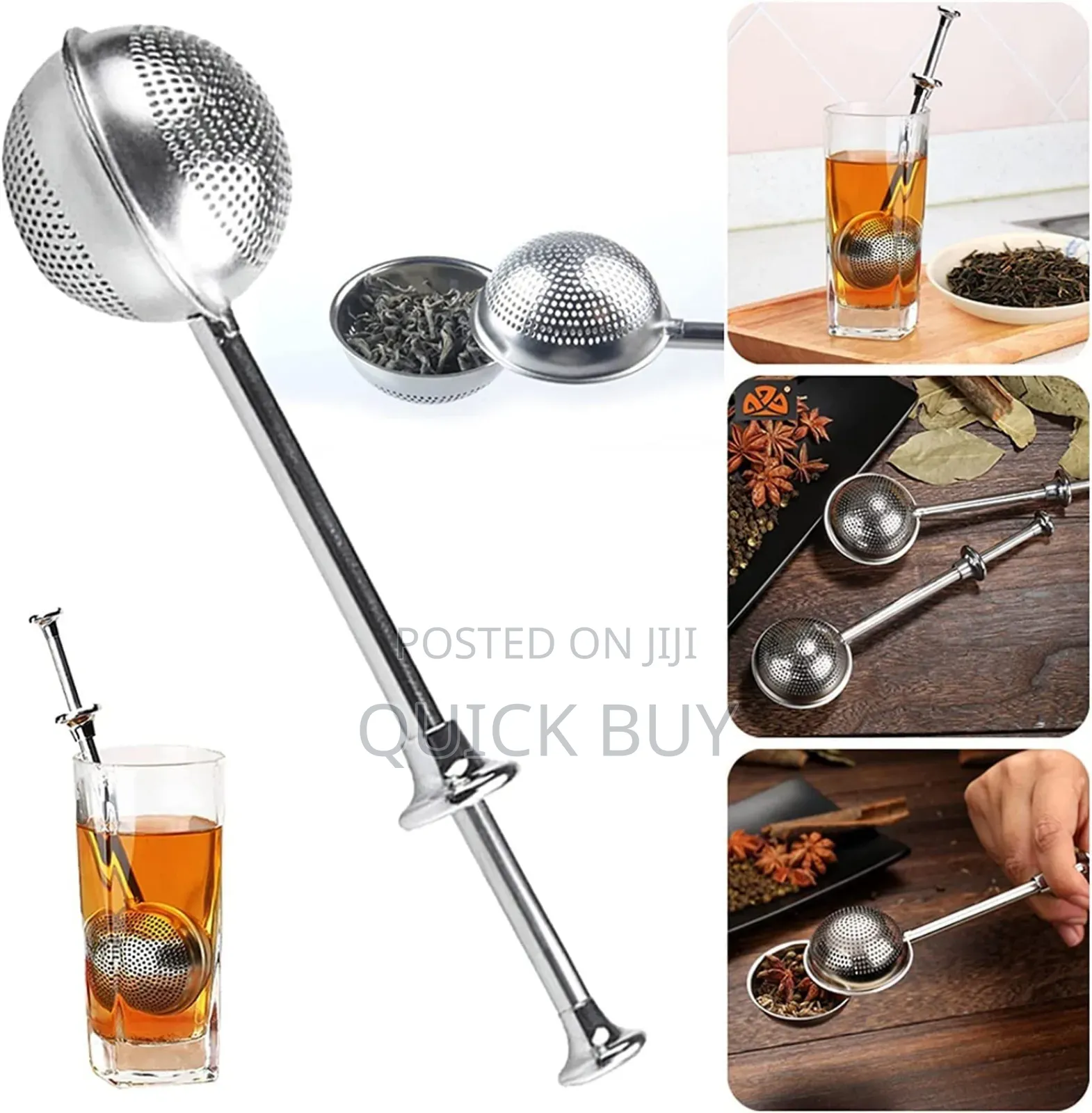 Stainless Steel Telescopic Tea Strainer(Tea Infuser)