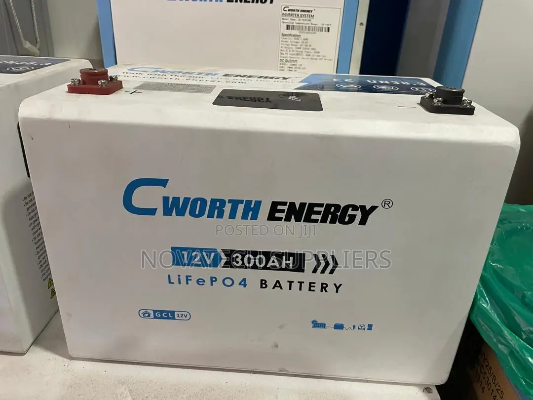 300ah Solar Storage Battery – 12v Lithium Technology-Cworth