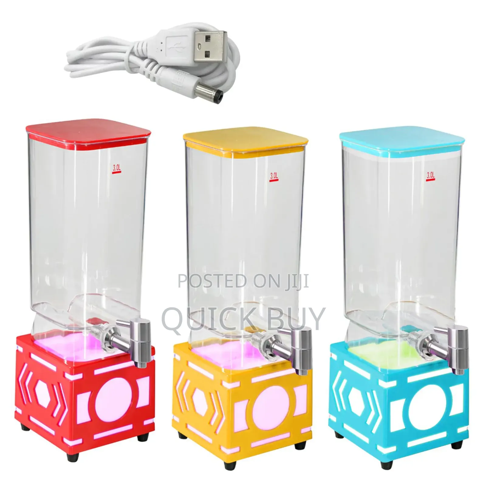 3litres Led Rechargeable Juice Dispenser