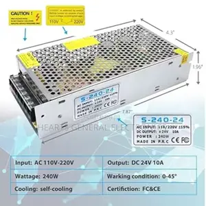 24v 10amp Power Supply