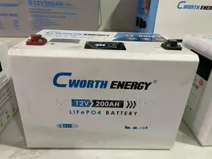 Cworth 200ah Lithium Deep Cycle Solar Battery – 2.56kwh Tuka